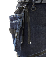 Blaklader Baggy Denim Werkbroek met Knie- Holsterzakken