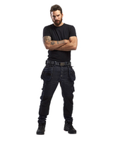 Blaklader Baggy Denim Werkbroek met Knie- Holsterzakken