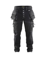 Blaklader Baggy Denim Werkbroek met Knie- Holsterzakken