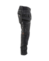 Blaklader Baggy Denim Werkbroek met Knie- Holsterzakken