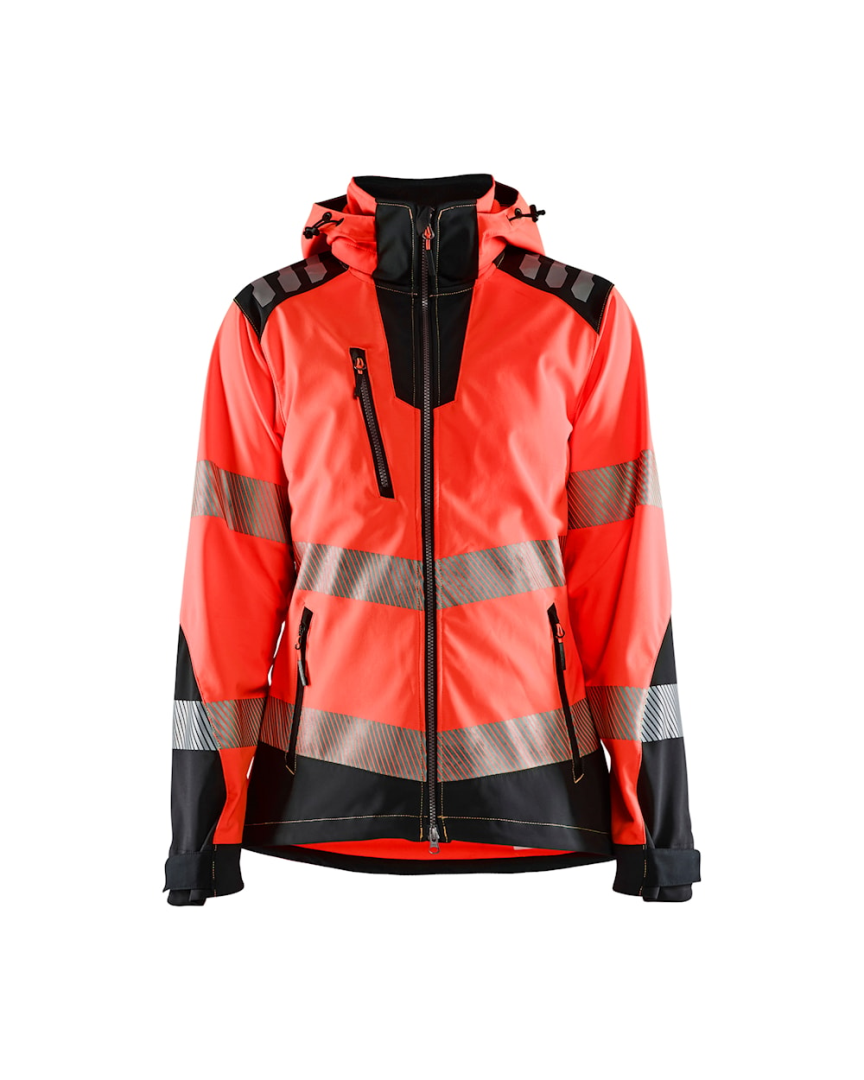 Blaklader Dames Softhsell Jack Hi-Vis