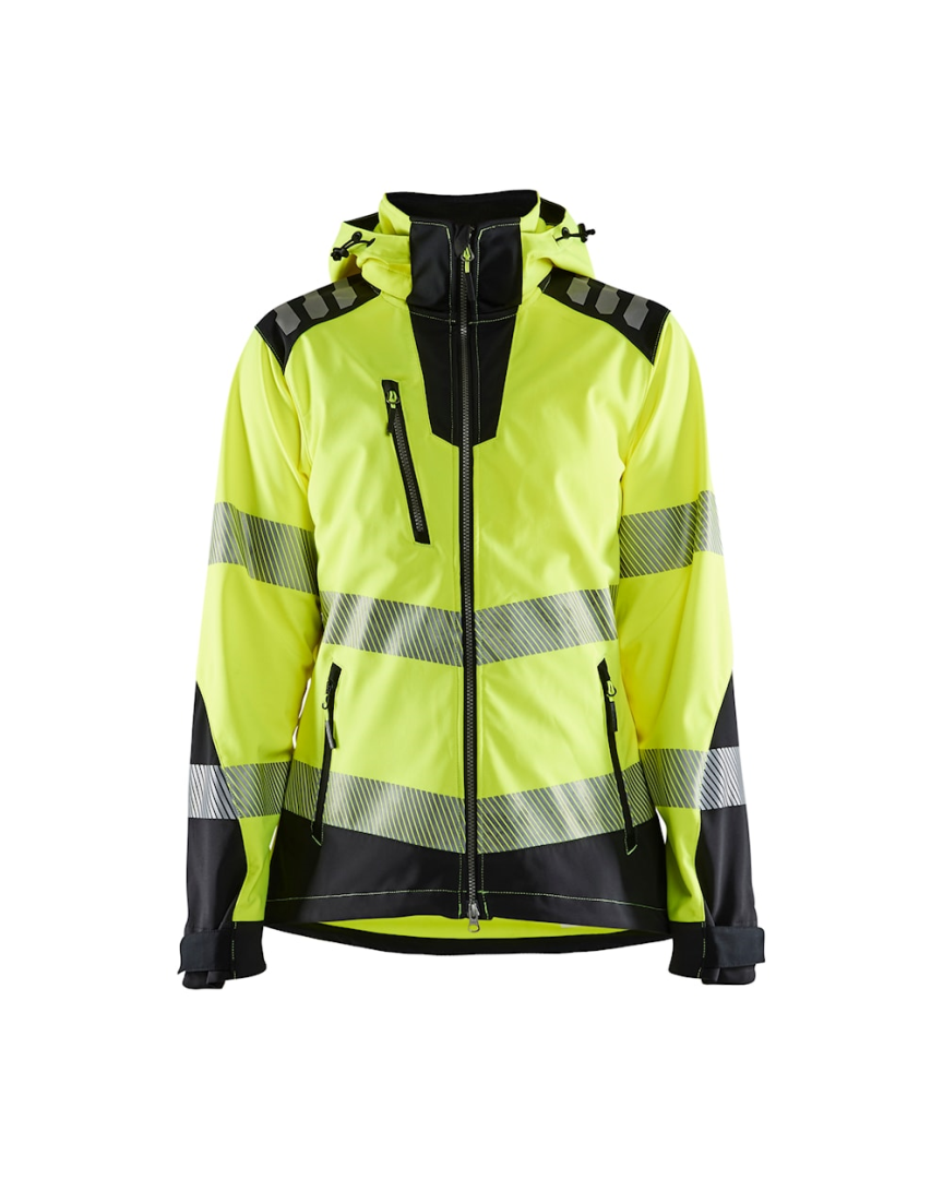 Blaklader Dames Softhsell Jack Hi-Vis