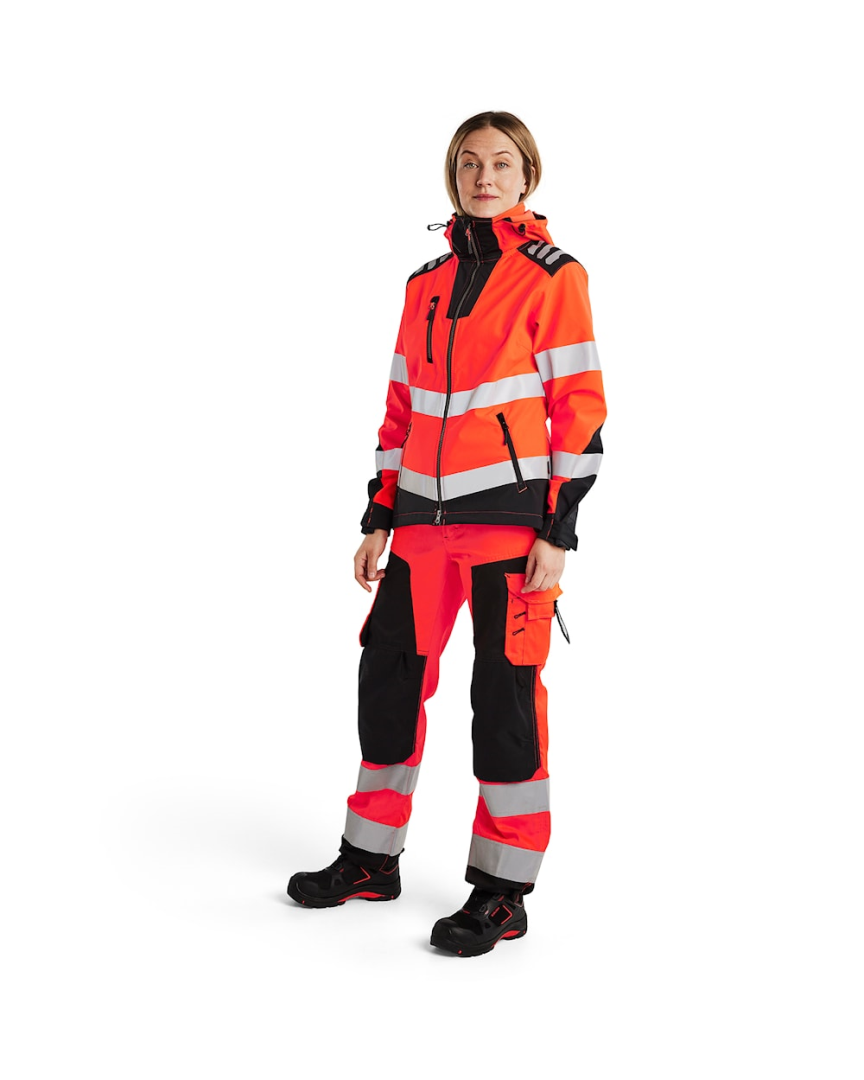 Blaklader Dames Softhsell Jack Hi-Vis