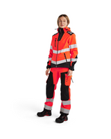 Blaklader Dames Softhsell Jack Hi-Vis