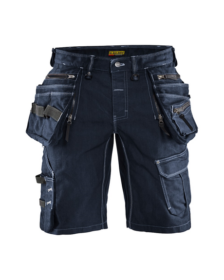 Blaklader Denim Stretch Shorts met Holsterzakken
