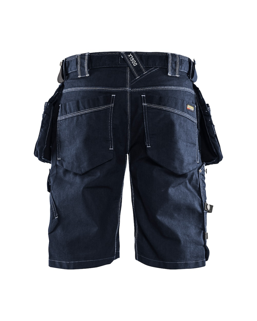 Blaklader Denim Stretch Shorts met Holsterzakken