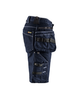 Blaklader Denim Stretch Shorts met Holsterzakken