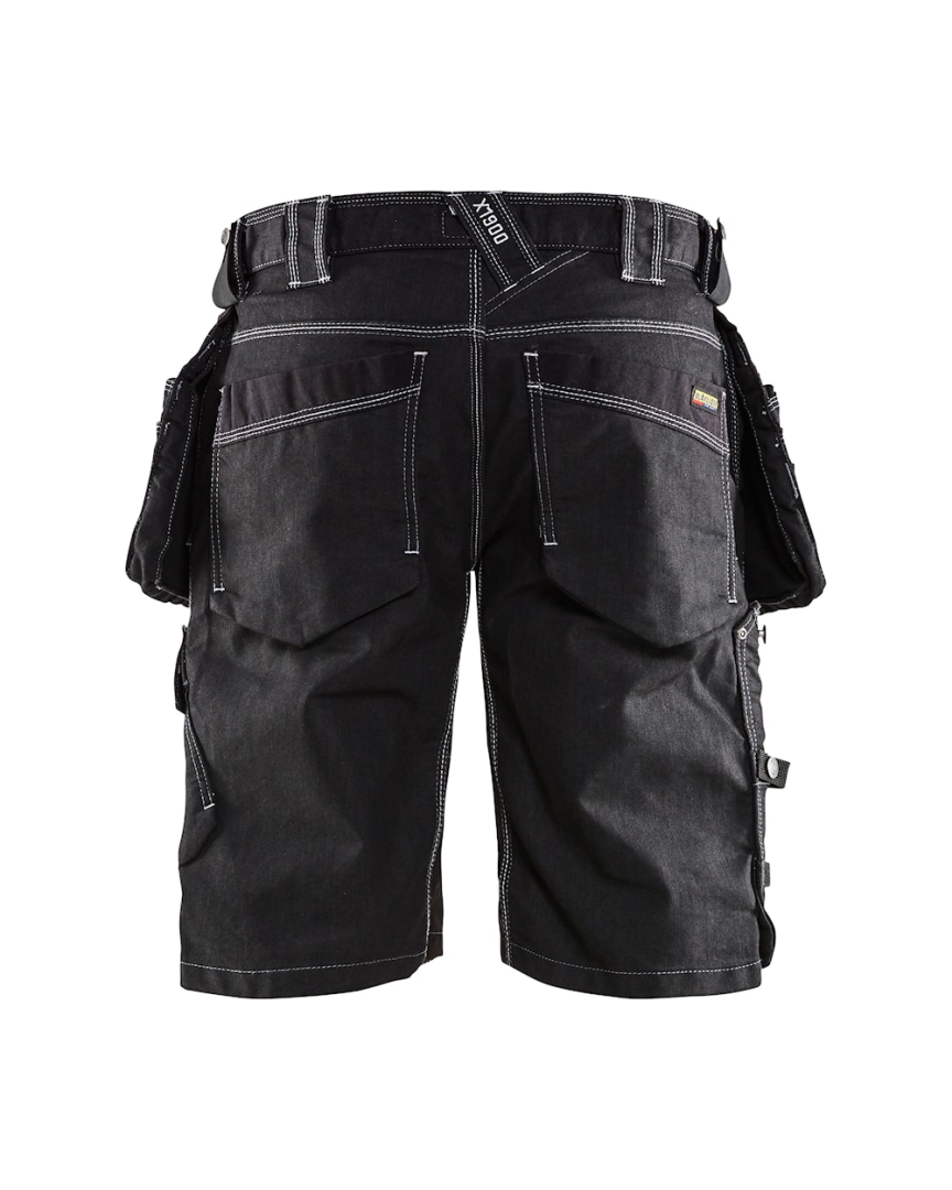 Blaklader Denim Stretch Shorts met Holsterzakken