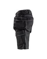 Blaklader Denim Stretch Shorts met Holsterzakken