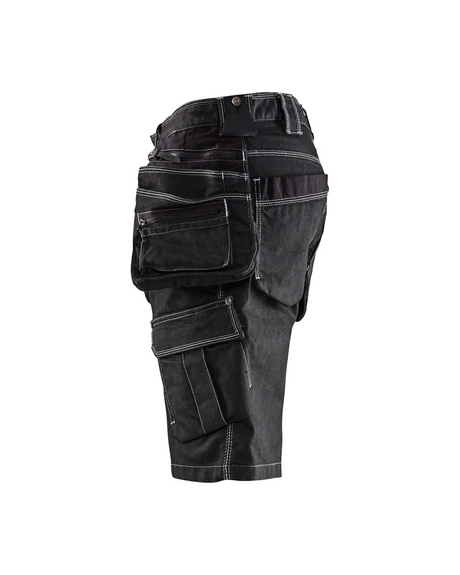 Blaklader Denim Stretch Shorts met Holsterzakken