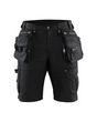 Blaklader Denim Stretch Shorts met Holsterzakken