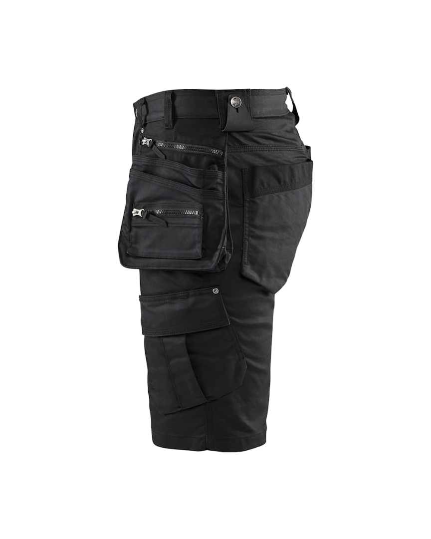 Blaklader Denim Stretch Shorts met Holsterzakken