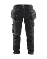 Blaklader Denim Werkbroek met Knie- Holsterzakken