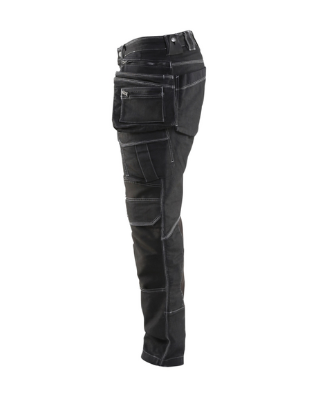 Blaklader Denim Werkbroek met Knie- Holsterzakken