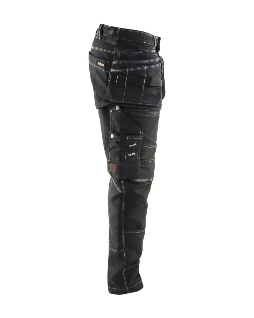 Blaklader Denim Werkbroek met Knie- Holsterzakken