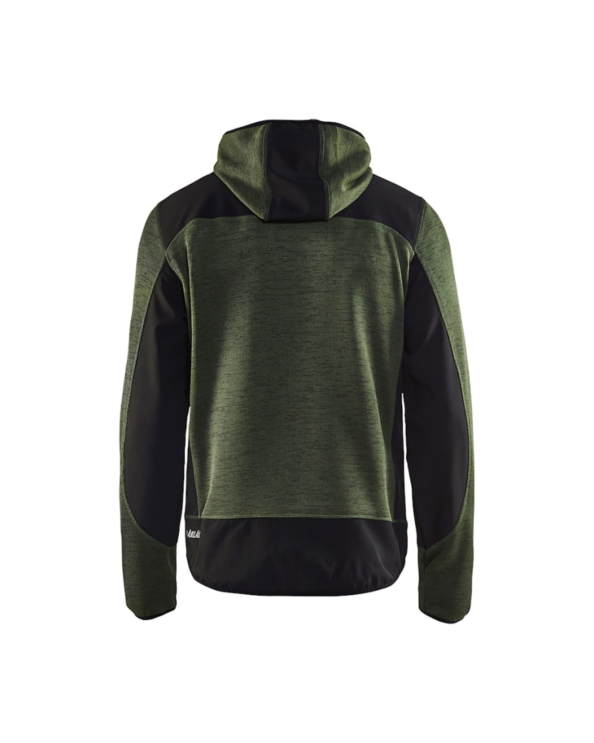 Blaklader Gebreid Vest met Softshell