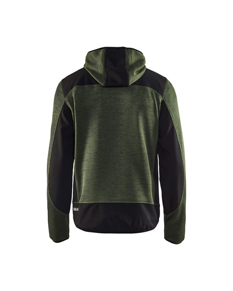 Blaklader Gebreid Vest met Softshell