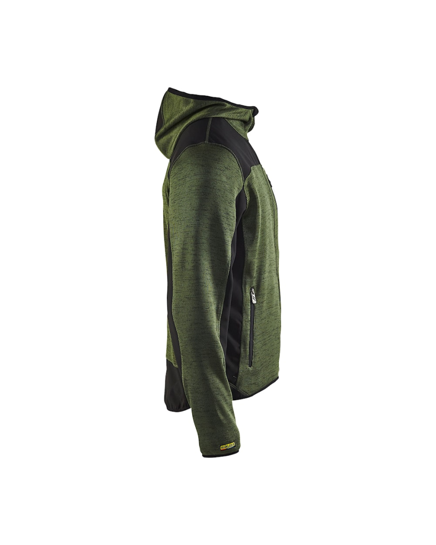 Blaklader Gebreid Vest met Softshell