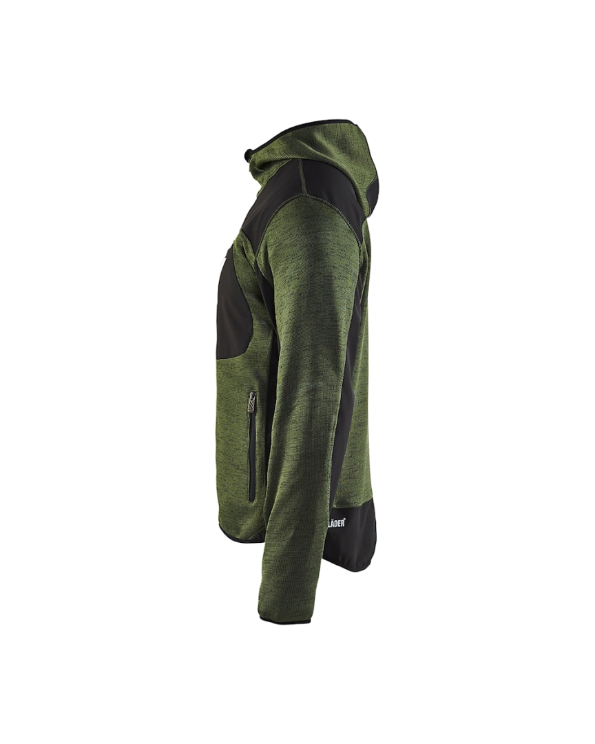 Blaklader Gebreid Vest met Softshell
