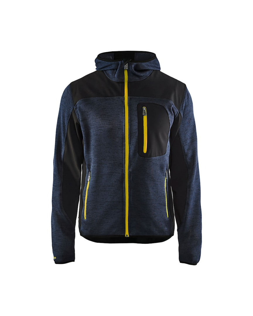 Blaklader Gebreid Vest met Softshell