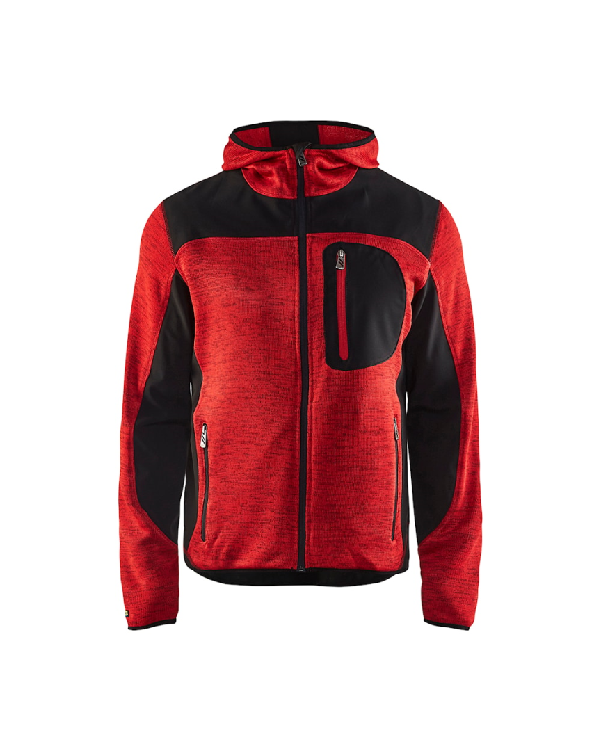 Blaklader Gebreid Vest met Softshell