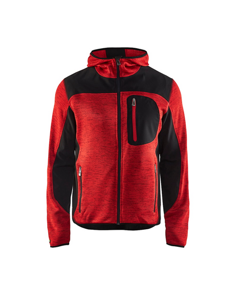 Blaklader Gebreid Vest met Softshell