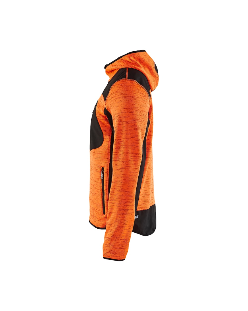 Blaklader Gebreid Vest met Softshell