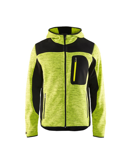 Blaklader Gebreid Vest met Softshell