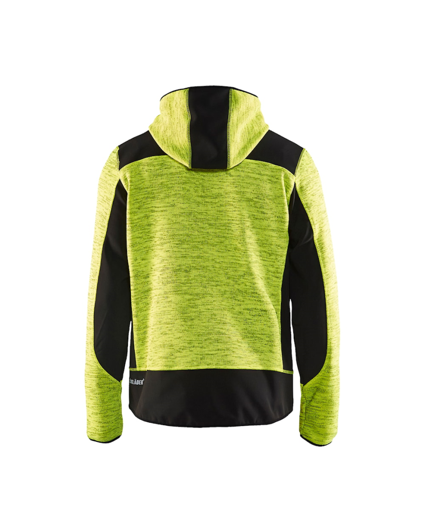 Blaklader Gebreid Vest met Softshell