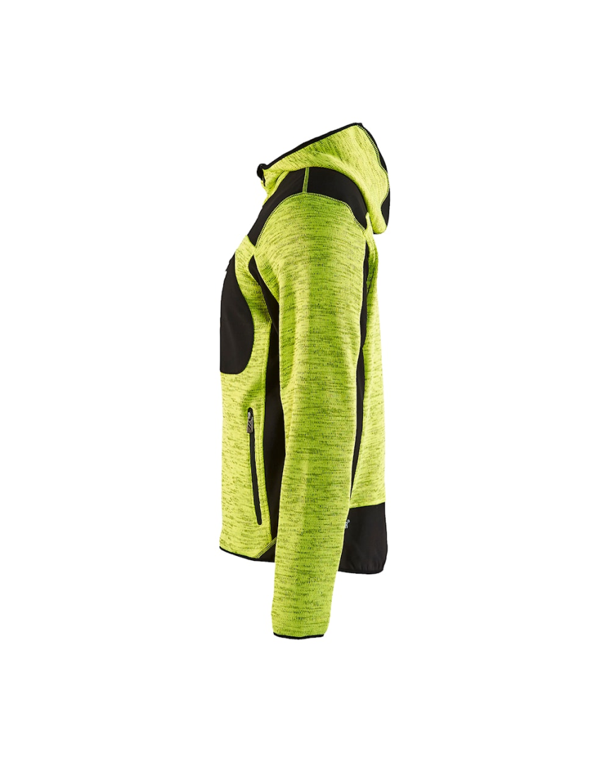 Blaklader Gebreid Vest met Softshell