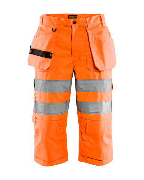 Blaklader Hi-vis Piraatbroek met Knie- Holsterzakken