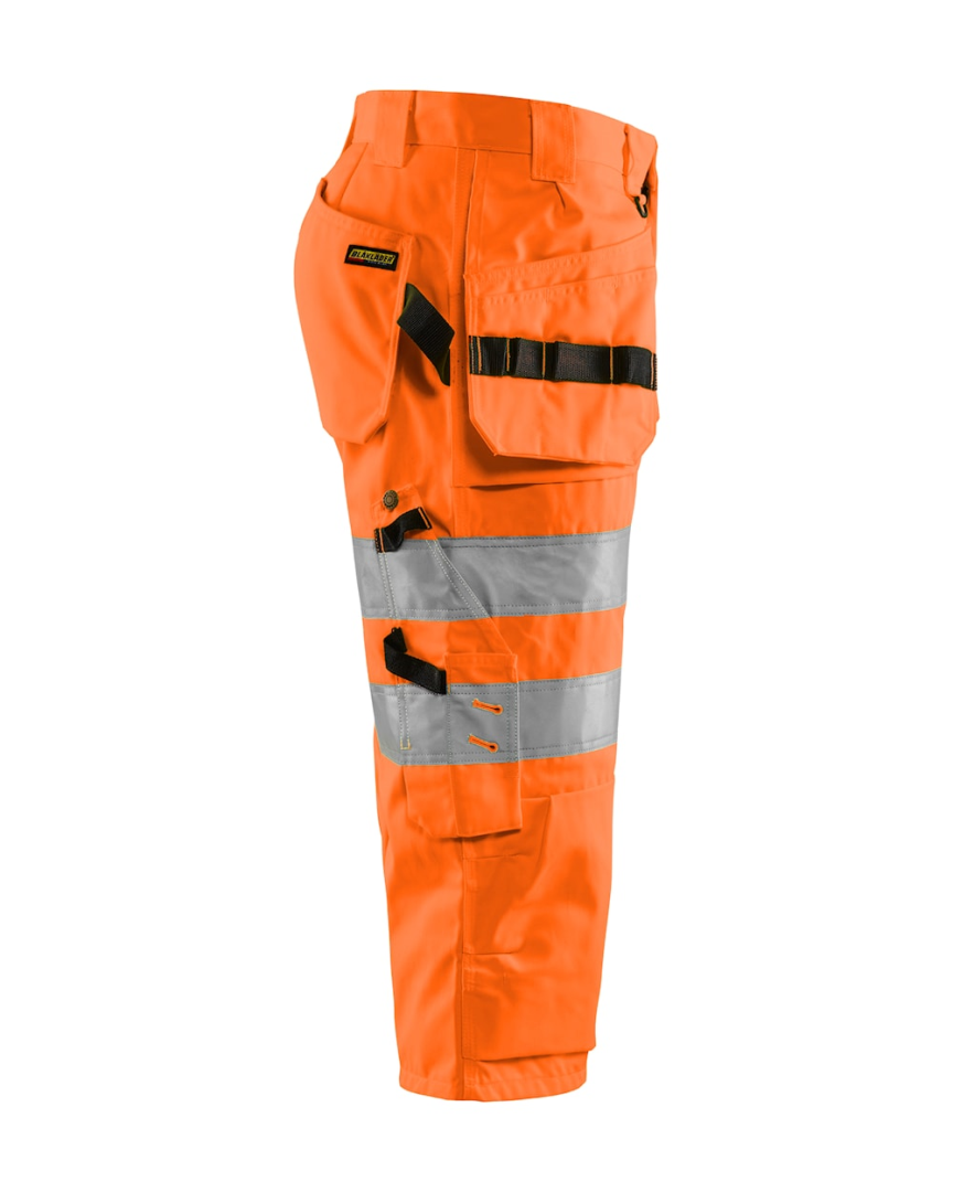 Blaklader Hi-vis Piraatbroek met Knie- Holsterzakken