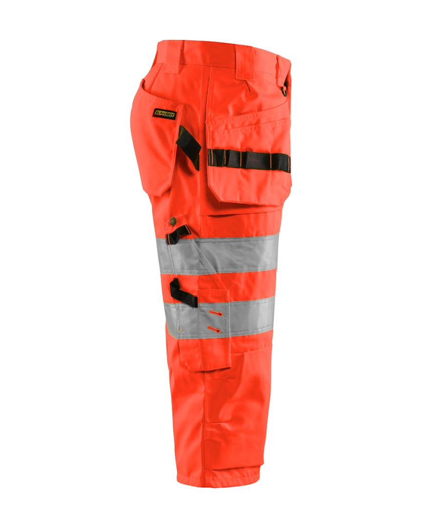 Blaklader Hi-vis Piraatbroek met Knie- Holsterzakken
