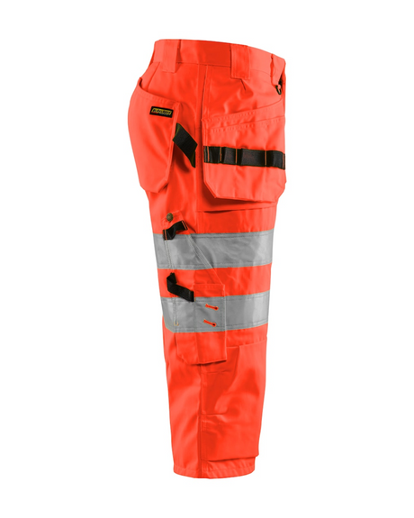 Blaklader Hi-vis Piraatbroek met Knie- Holsterzakken