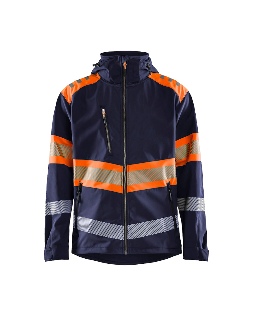 Blaklader Hi-Vis Softshell Jack