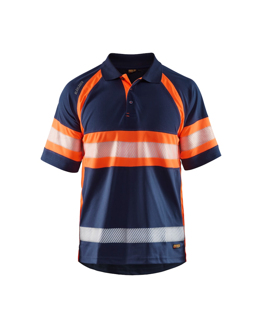 Blaklader Poloshirt High Vis Klasse 1