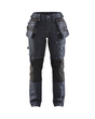 Blaklader Stretch Denim Dames Werkbroek met Knie- Holsterzaken
