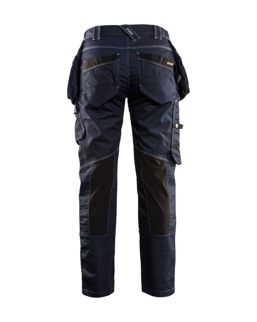 Blaklader Stretch Denim Dames Werkbroek met Knie- Holsterzaken