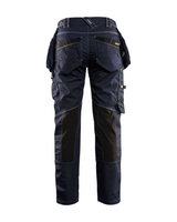 Blaklader Stretch Denim Dames Werkbroek met Knie- Holsterzaken