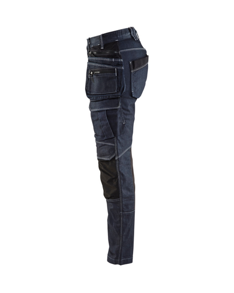 Blaklader Stretch Denim Dames Werkbroek met Knie- Holsterzaken