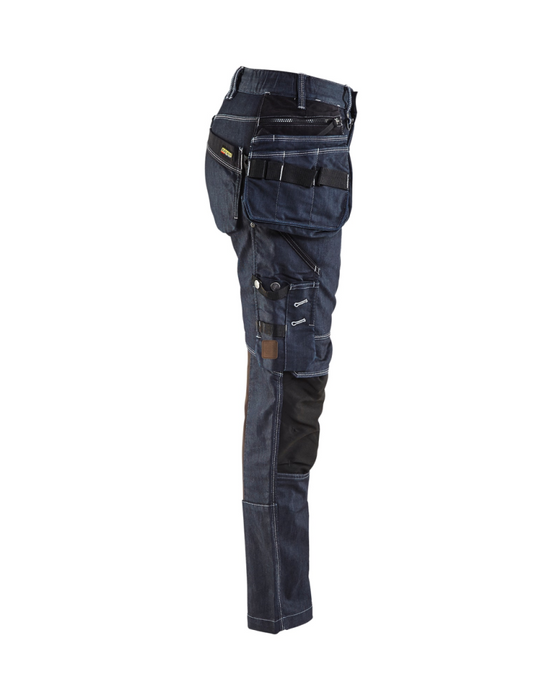 Blaklader Stretch Denim Werkbroek met Knie- Holsterzaken — Work