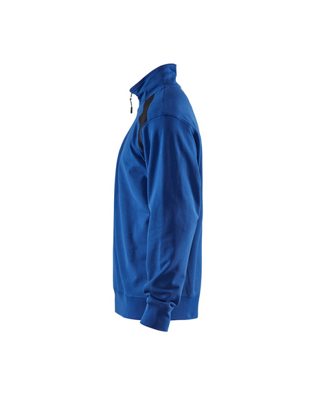 Blaklader Sweatshirt Bi-Color met Halve Rits