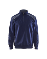 Blaklader Sweatshirt Bi-Color met Halve Rits