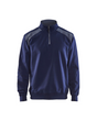 Blaklader Sweatshirt Bi-Color met Halve Rits