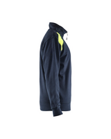 Blaklader Sweatshirt Bi-Color met Halve Rits