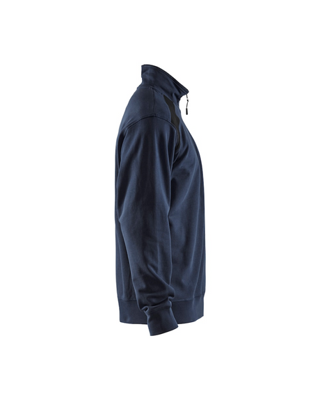 Blaklader Sweatshirt Bi-Color met Halve Rits