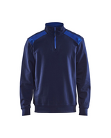 Blaklader Sweatshirt Bi-Color met Halve Rits