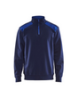 Blaklader Sweatshirt Bi-Color met Halve Rits