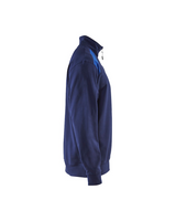 Blaklader Sweatshirt Bi-Color met Halve Rits