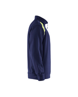 Blaklader Sweatshirt Bi-Color met Halve Rits